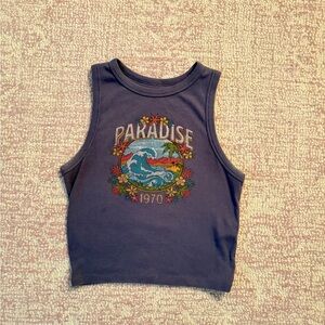 Paradise 1970 Graphic Tank Top